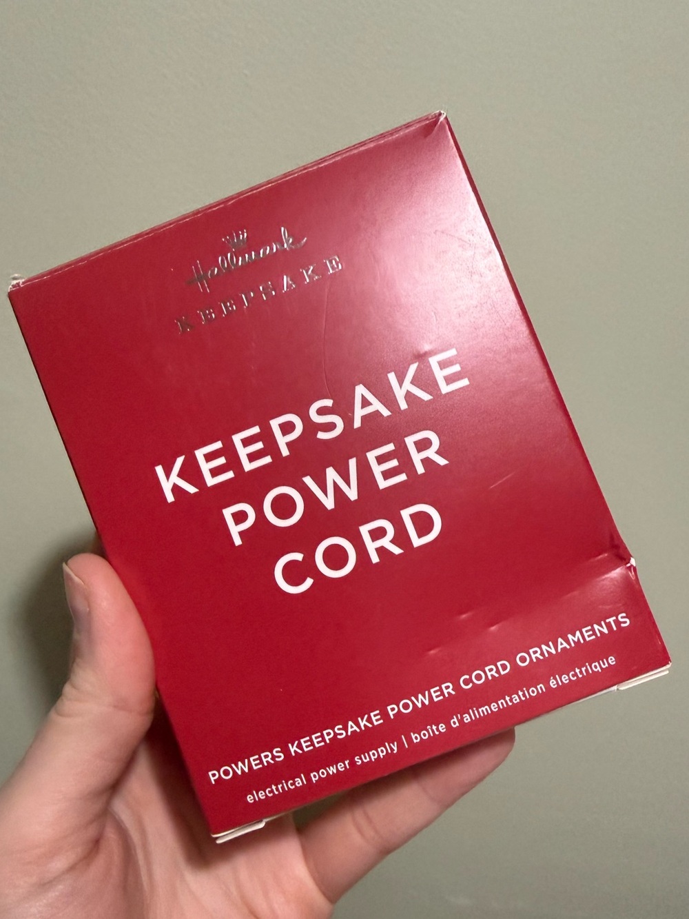 FREE ADD ON - Hallmark Keepsake Power Cord